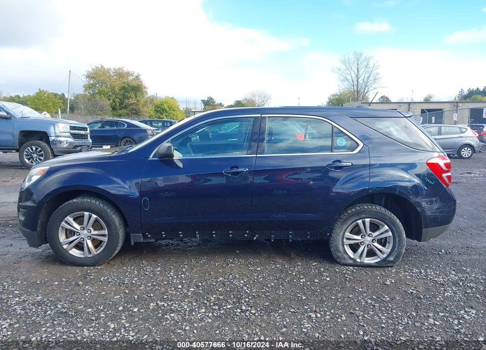 2016 CHEVROLET EQUINOX LS VIN: 2GNALBEK7G1185414