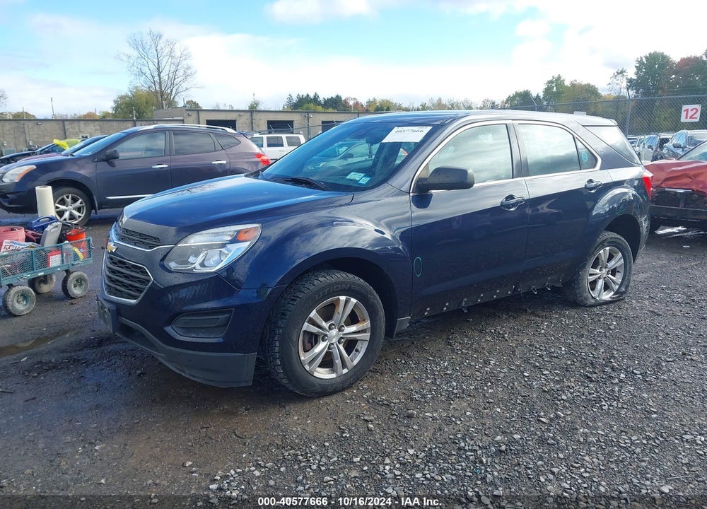 2016 CHEVROLET EQUINOX LS VIN: 2GNALBEK7G1185414