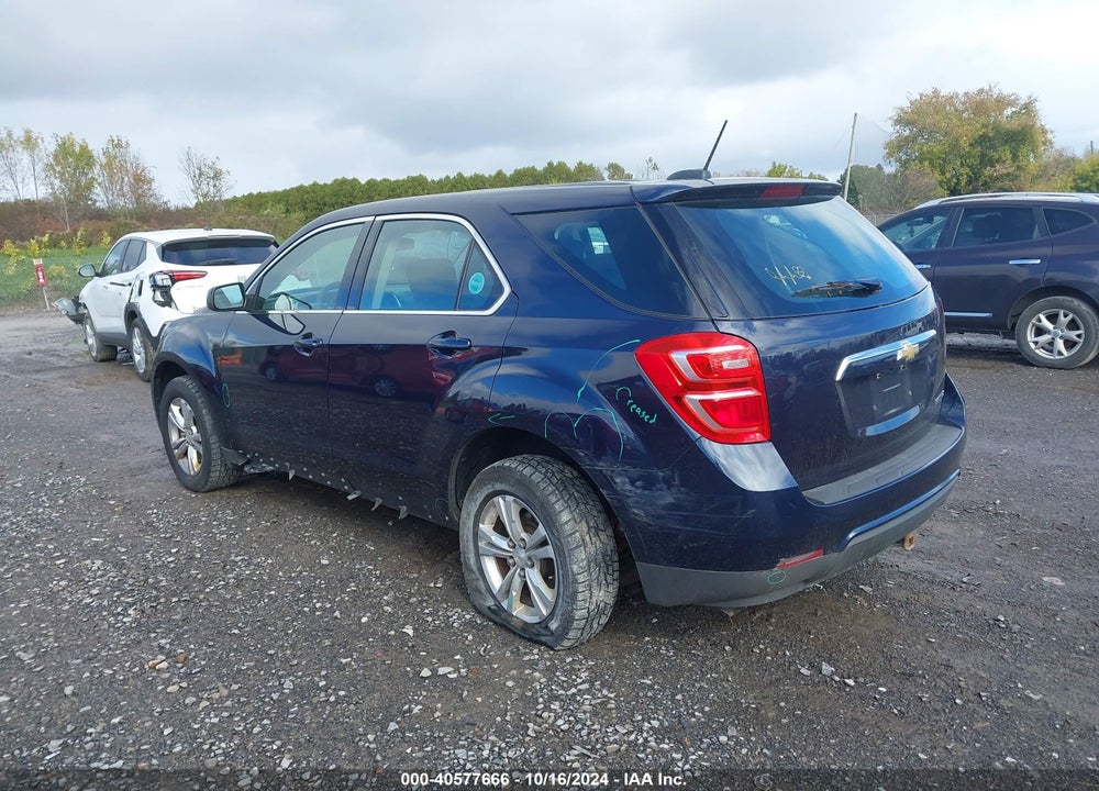 2016 CHEVROLET EQUINOX LS VIN: 2GNALBEK7G1185414