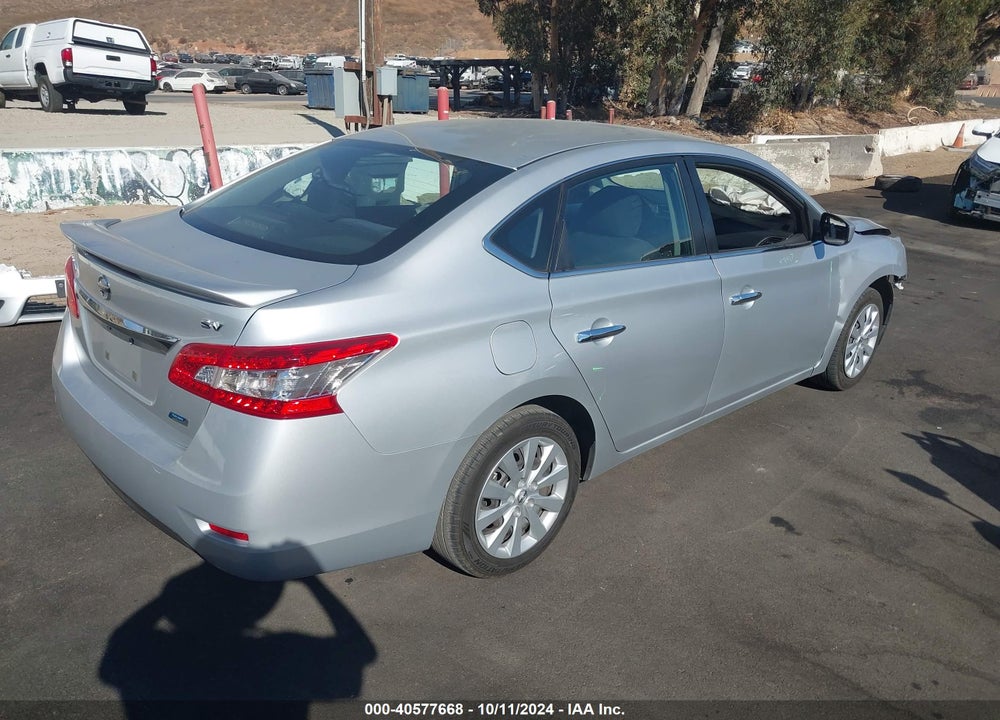 2013 NISSAN SENTRA SV VIN: 1N4AB7AP6DN909622