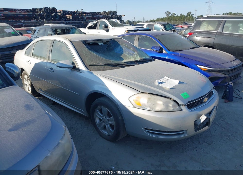2013 CHEVROLET IMPALA LS VIN: 2G1WF5E3XD1139354