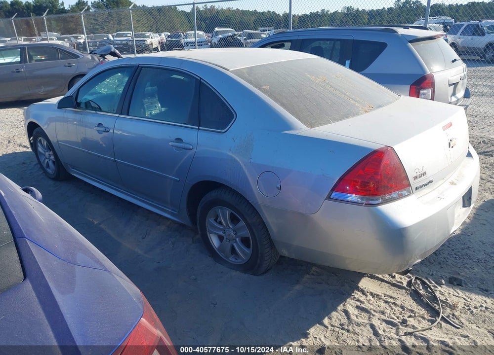 2013 CHEVROLET IMPALA LS VIN: 2G1WF5E3XD1139354