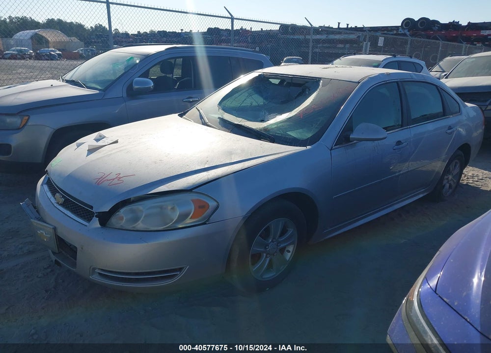 2013 CHEVROLET IMPALA LS VIN: 2G1WF5E3XD1139354
