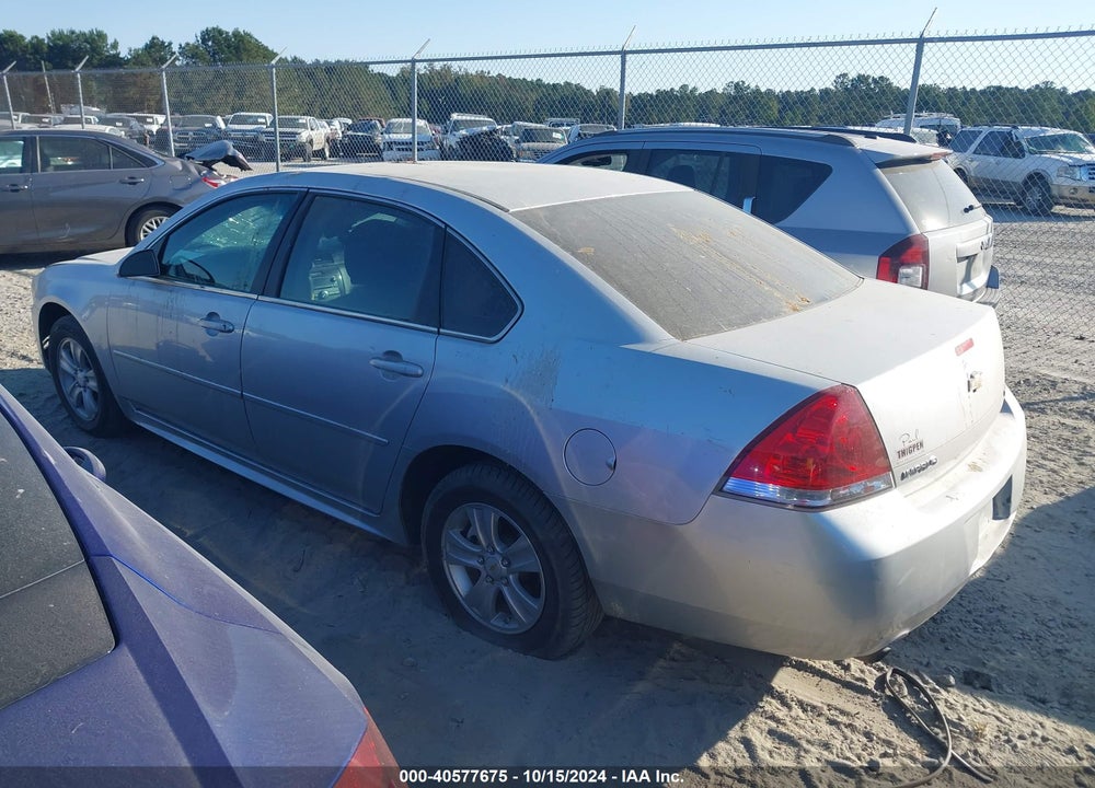2013 CHEVROLET IMPALA LS VIN: 2G1WF5E3XD1139354