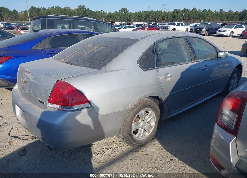 2013 CHEVROLET IMPALA LS VIN: 2G1WF5E3XD1139354