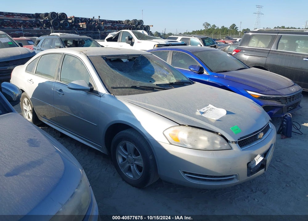 2013 CHEVROLET IMPALA LS VIN: 2G1WF5E3XD1139354