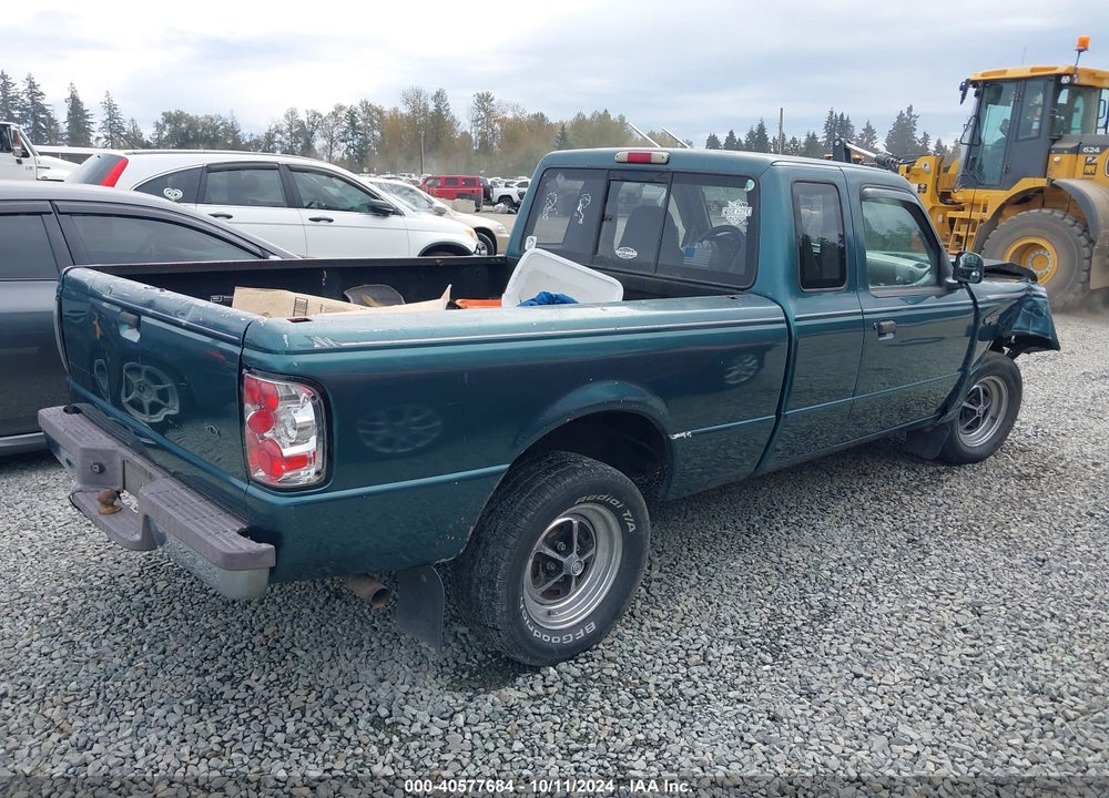 1995 FORD RANGER SUPER CAB VIN: 1FTCR14A8SPA81268