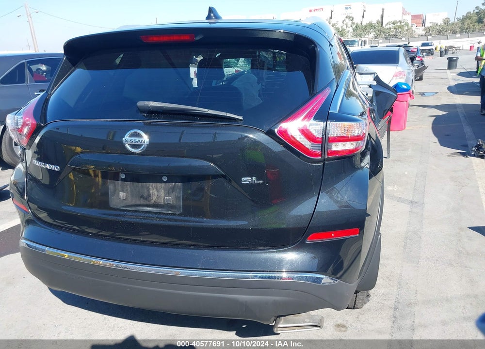 2017 NISSAN MURANO SL VIN: 5N1AZ2MG8HN190041