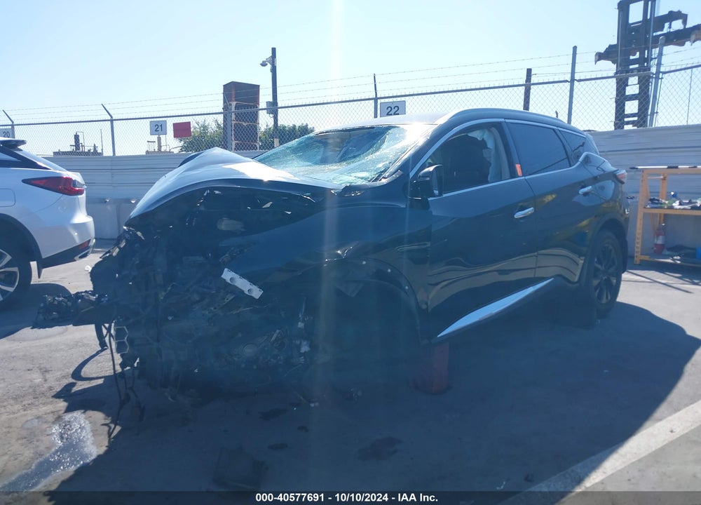 2017 NISSAN MURANO SL VIN: 5N1AZ2MG8HN190041