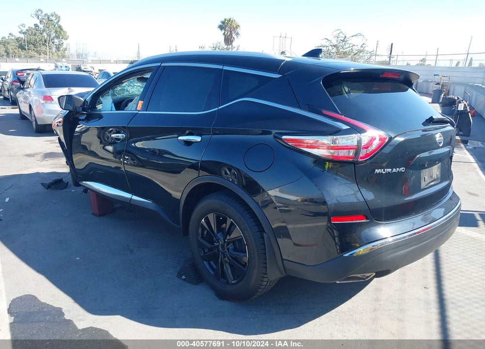 2017 NISSAN MURANO SL VIN: 5N1AZ2MG8HN190041