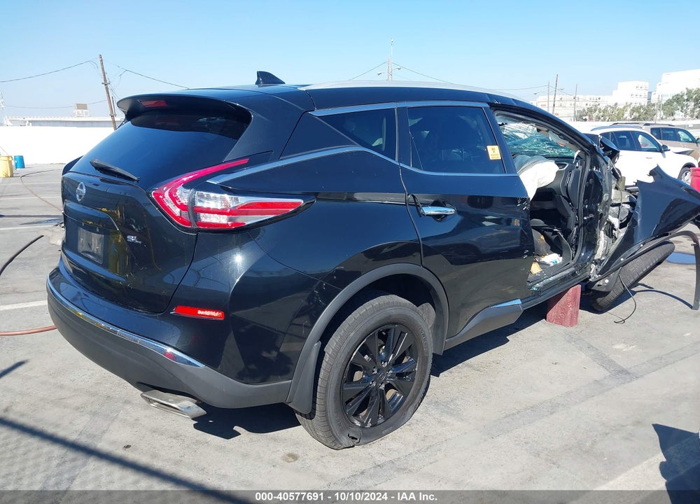 2017 NISSAN MURANO SL VIN: 5N1AZ2MG8HN190041