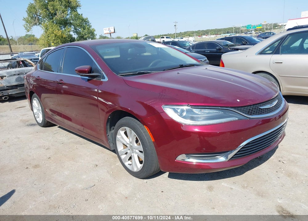 2016 CHRYSLER 200 LIMITED VIN: 1C3CCCABXGN117320