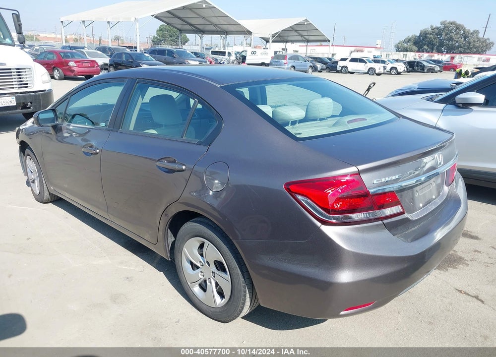 2015 HONDA CIVIC LX VIN: 19XFB2F59FE260769