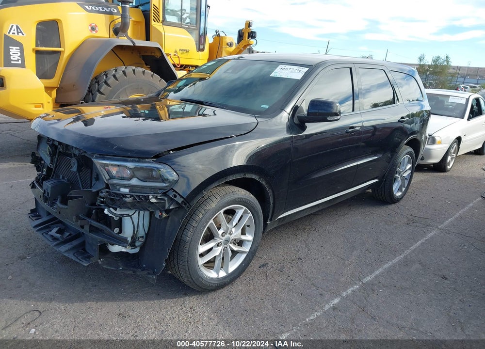2022 DODGE DURANGO GT PLUS AWD VIN: 1C4RDJDG2NC183075