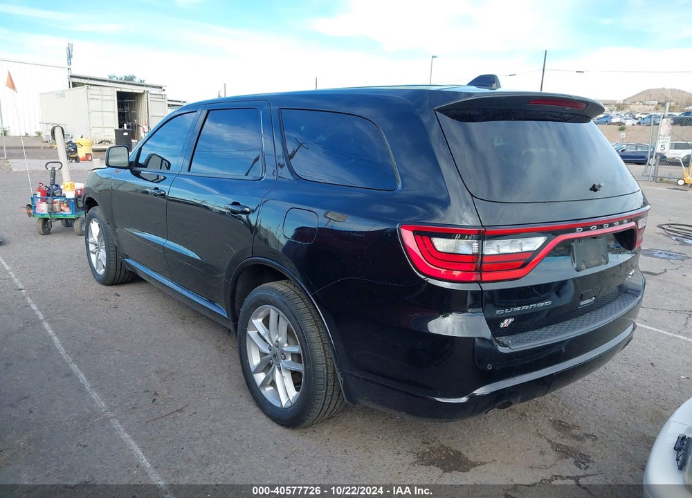 2022 DODGE DURANGO GT PLUS AWD VIN: 1C4RDJDG2NC183075