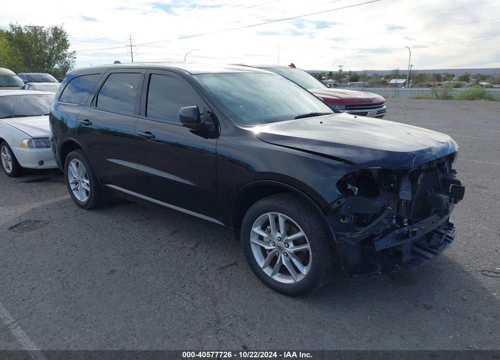 2022 DODGE DURANGO GT PLUS AWD VIN: 1C4RDJDG2NC183075