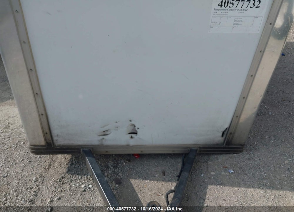 2015 CARSON TRAILER VIN: 4HXRC1011FC172591