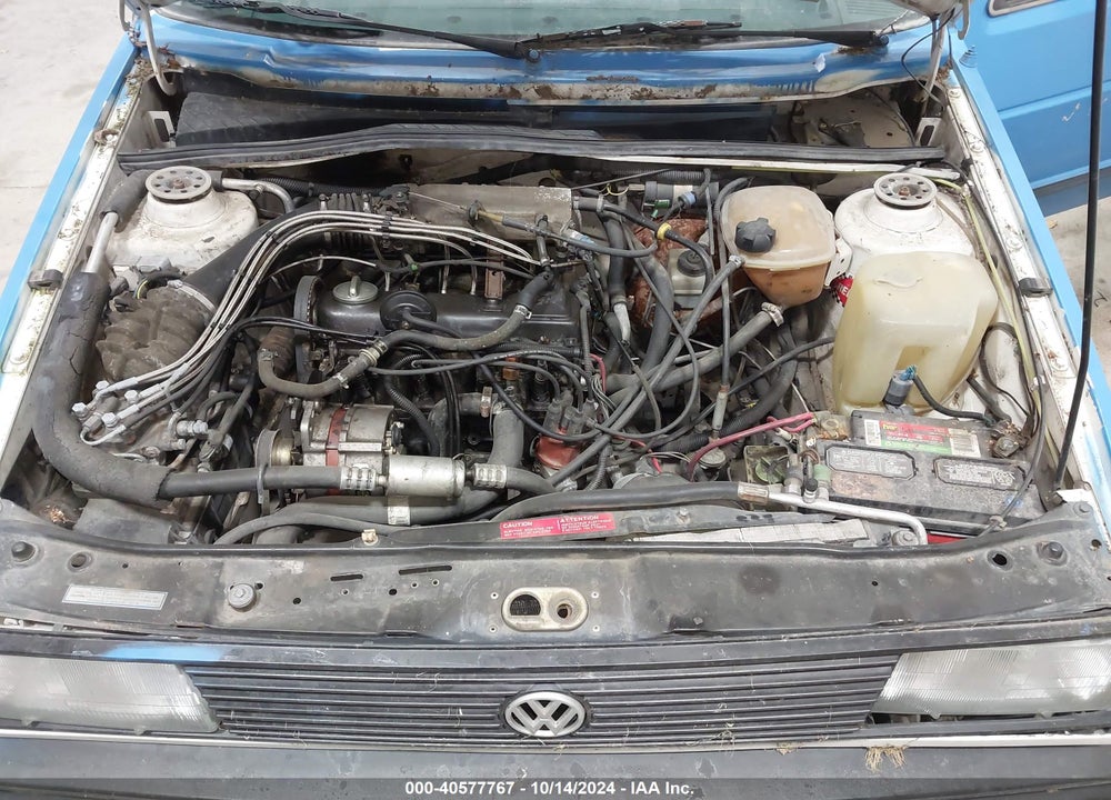 1987 VOLKSWAGEN GOLF GL VIN: 1VWFA0175HV047894