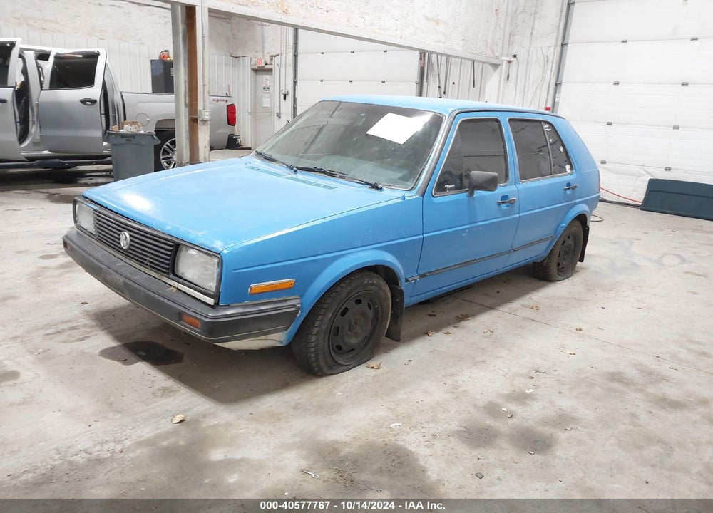 1987 VOLKSWAGEN GOLF GL VIN: 1VWFA0175HV047894