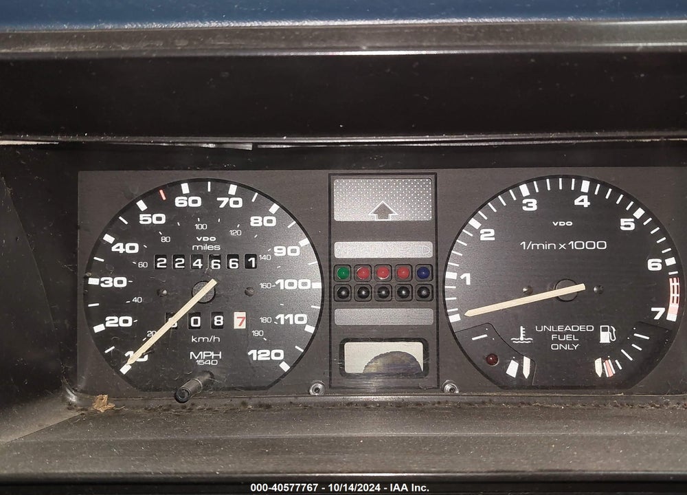 1987 VOLKSWAGEN GOLF GL VIN: 1VWFA0175HV047894