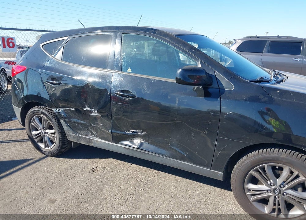 2015 HYUNDAI TUCSON GLS VIN: KM8JTCAF4FU070257
