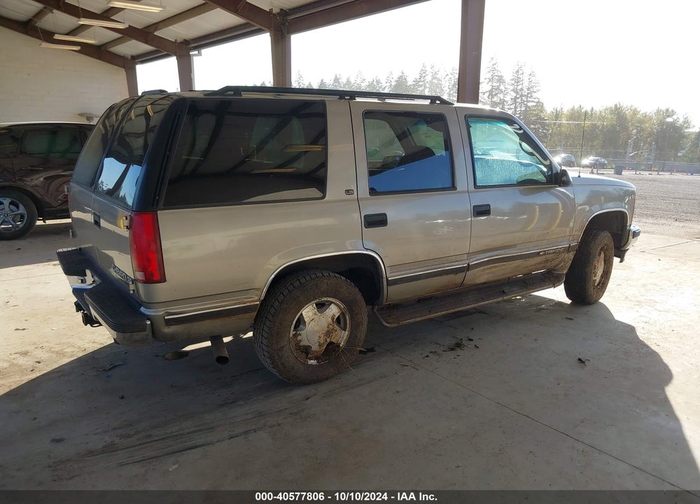 1999 CHEVROLET TAHOE LS VIN: 1GNEK13R8XJ364310