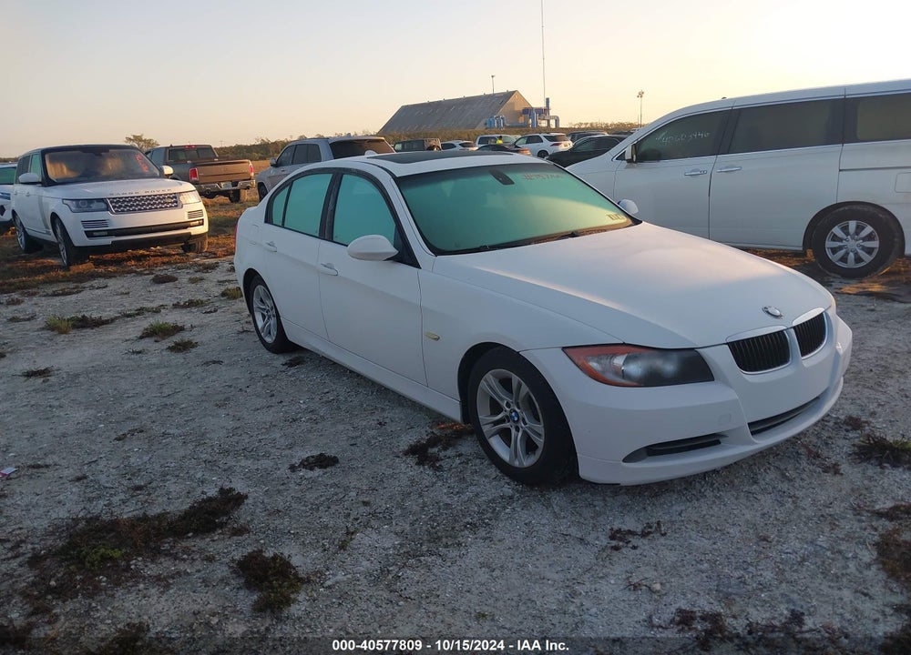 2008 BMW 328I VIN: WBAVC57508NK78033