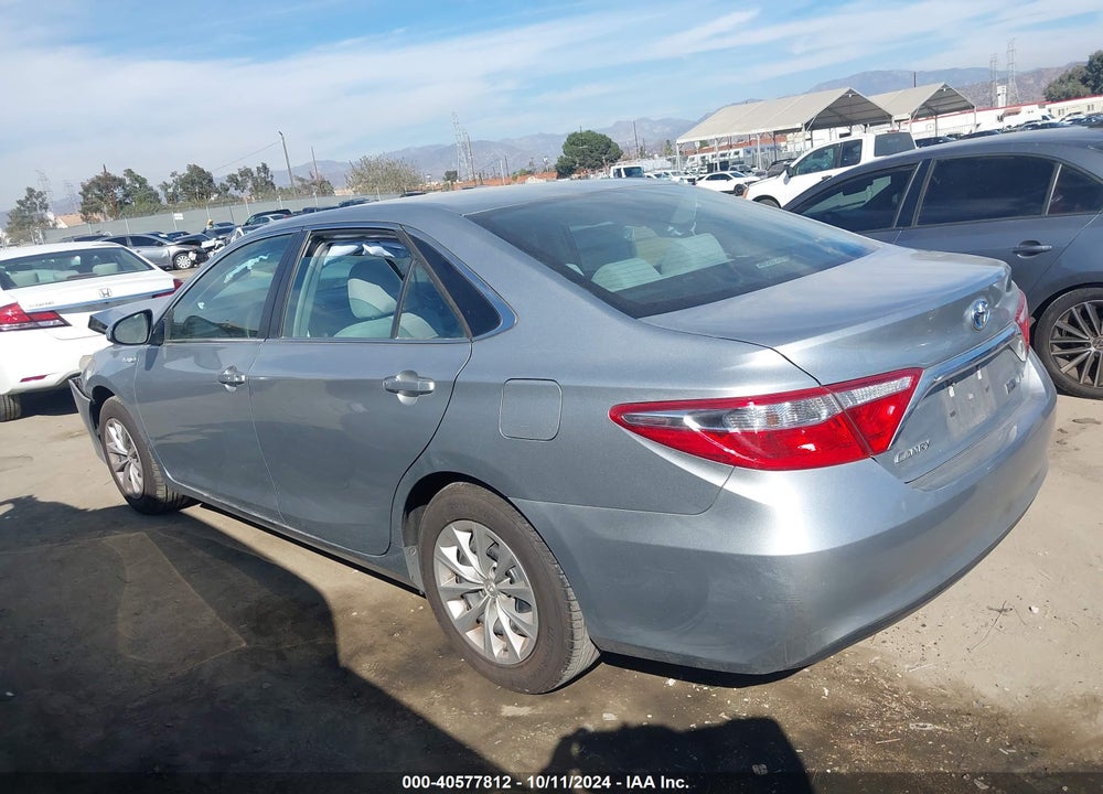 2017 TOYOTA CAMRY HYBRID LE VIN: 4T1BD1FK5HU218589