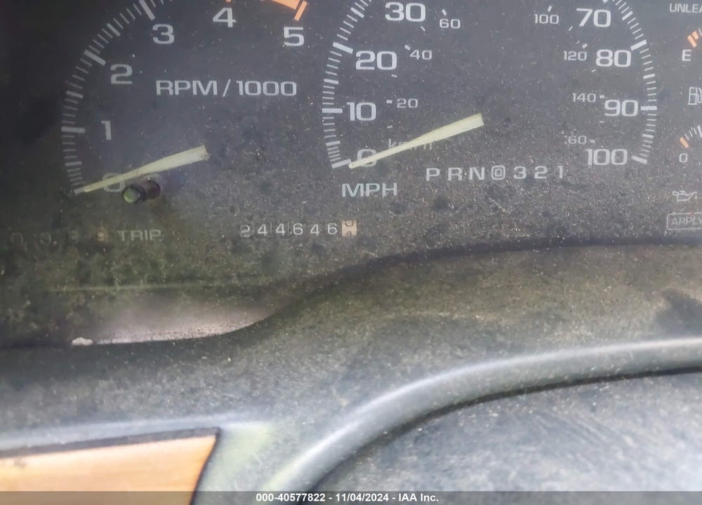 1995 GMC SIERRA K1500 VIN: 2GTEK19K7S1525171