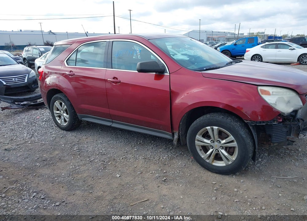 2010 CHEVROLET EQUINOX LS VIN: 2CNFLCEW3A6249364