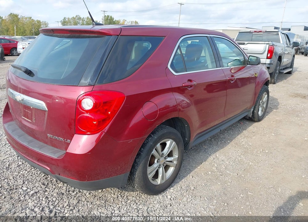 2010 CHEVROLET EQUINOX LS VIN: 2CNFLCEW3A6249364