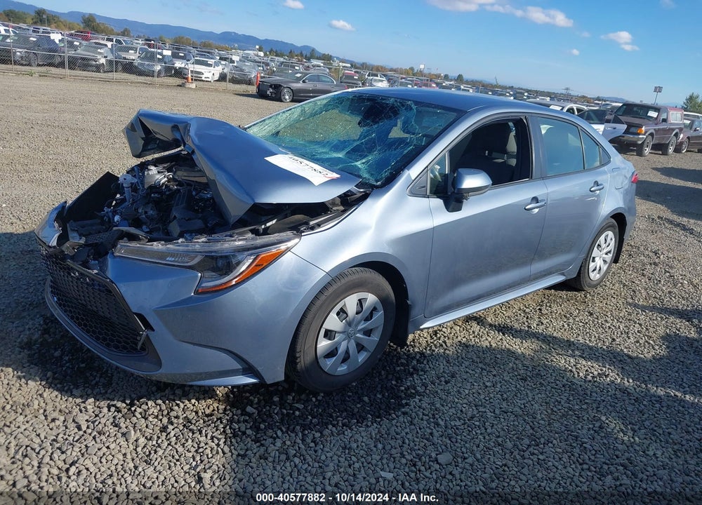 2022 TOYOTA COROLLA L VIN: JTDDPMAE9NJ225324