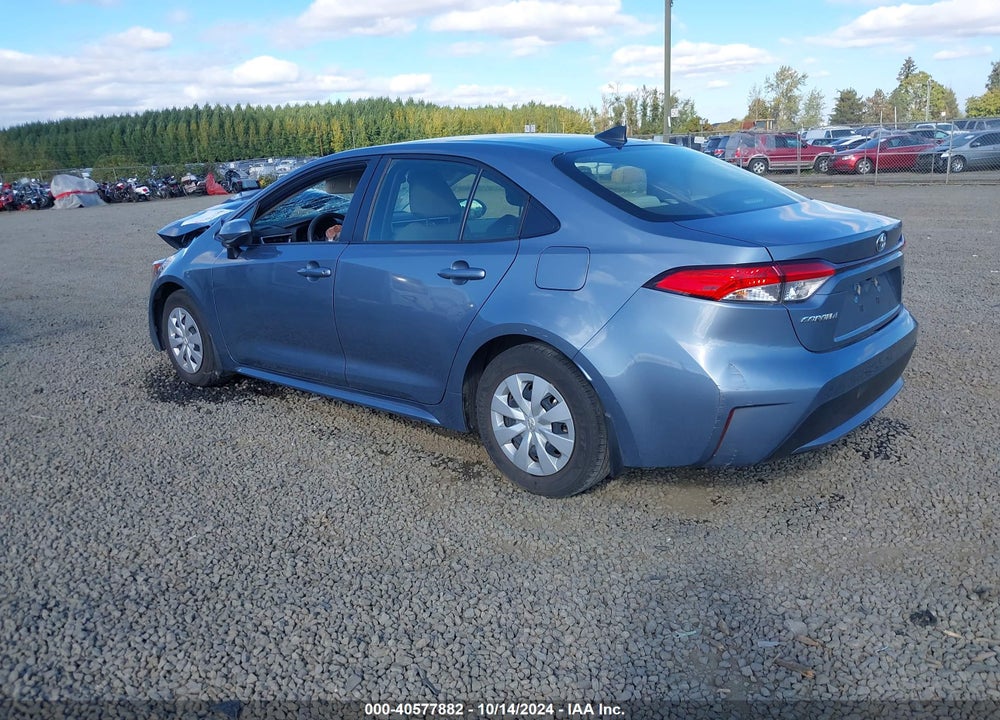 2022 TOYOTA COROLLA L VIN: JTDDPMAE9NJ225324