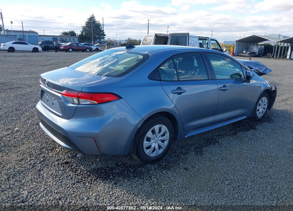 2022 TOYOTA COROLLA L VIN: JTDDPMAE9NJ225324