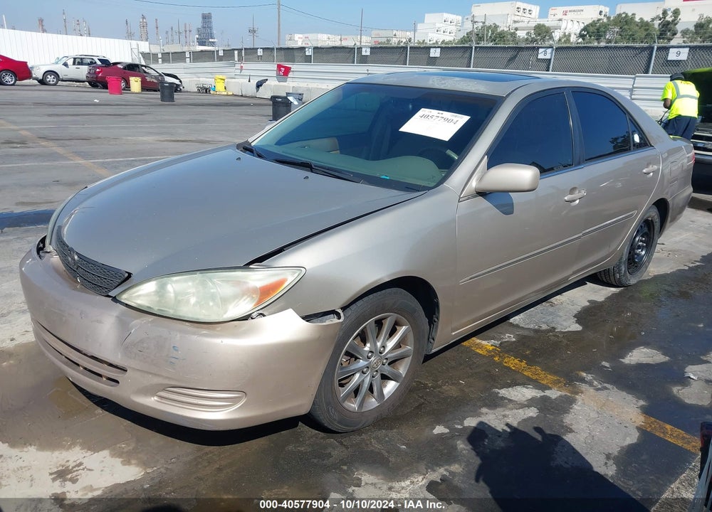 2002 TOYOTA CAMRY XLE V6 VIN: 4T1BF32K22U533871