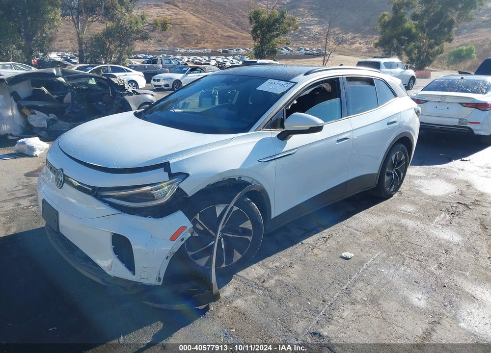 2021 VOLKSWAGEN ID.4 PRO S VIN: WVGTMPE26MP058370