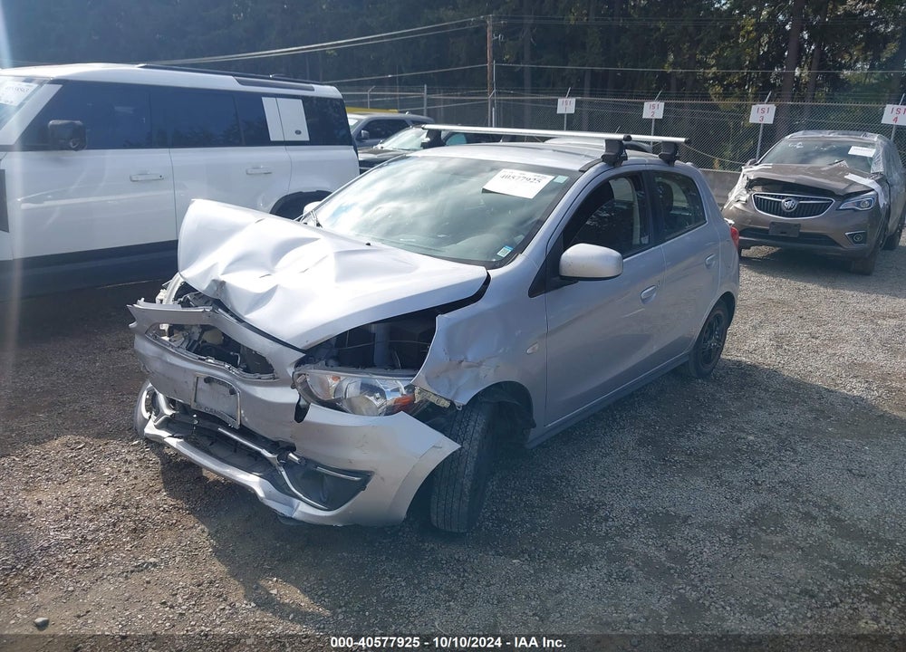 2017 MITSUBISHI MIRAGE ES VIN: ML32A3HJ5HH003268