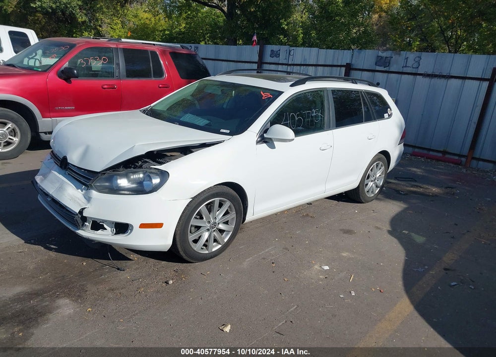 2014 VOLKSWAGEN JETTA SPORTWAGEN 2.0L TDI VIN: 3VWPL7AJ9EM621423