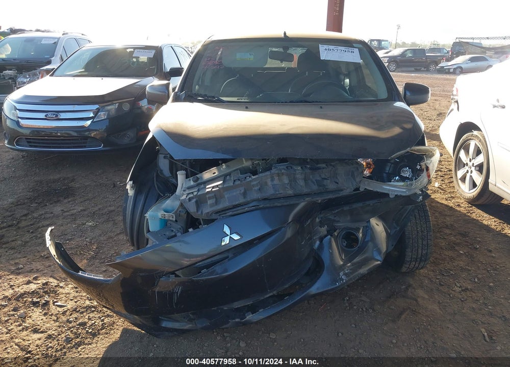 2014 MITSUBISHI MIRAGE ES VIN: ML32A4HJ0EH007293