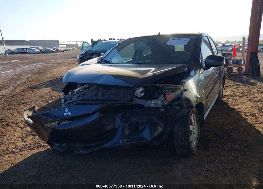 2014 MITSUBISHI MIRAGE ES VIN: ML32A4HJ0EH007293