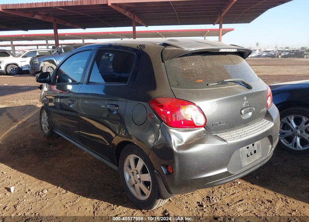 2014 MITSUBISHI MIRAGE ES VIN: ML32A4HJ0EH007293