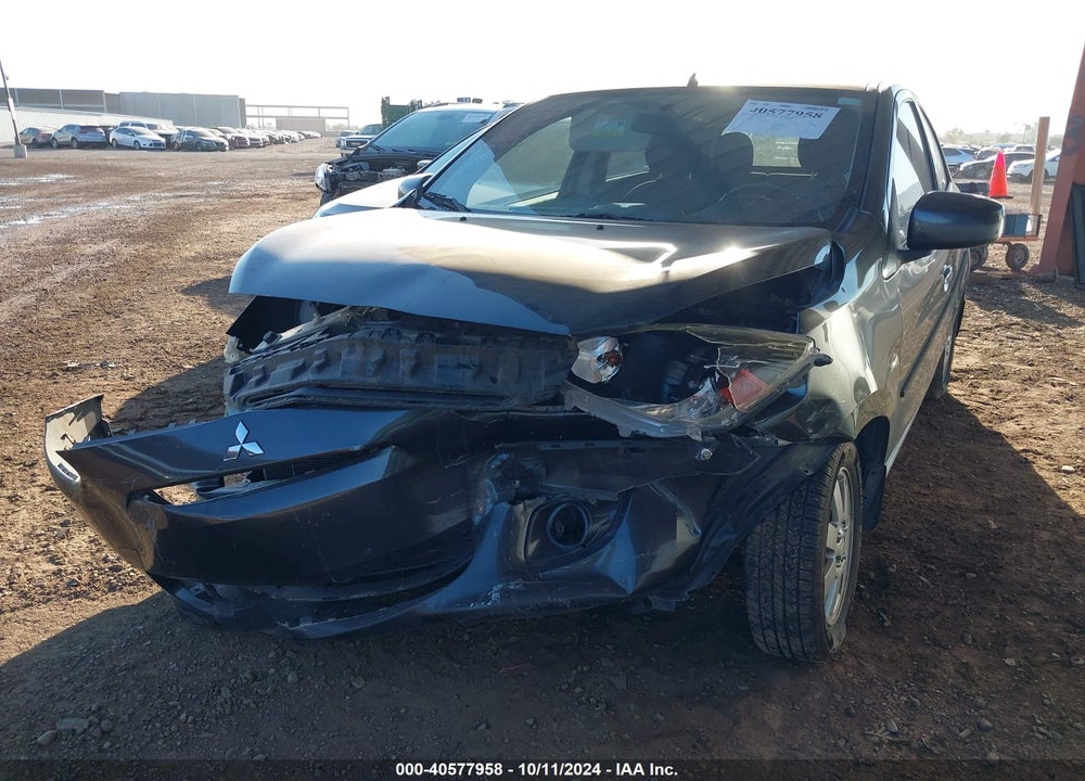2014 MITSUBISHI MIRAGE ES VIN: ML32A4HJ0EH007293