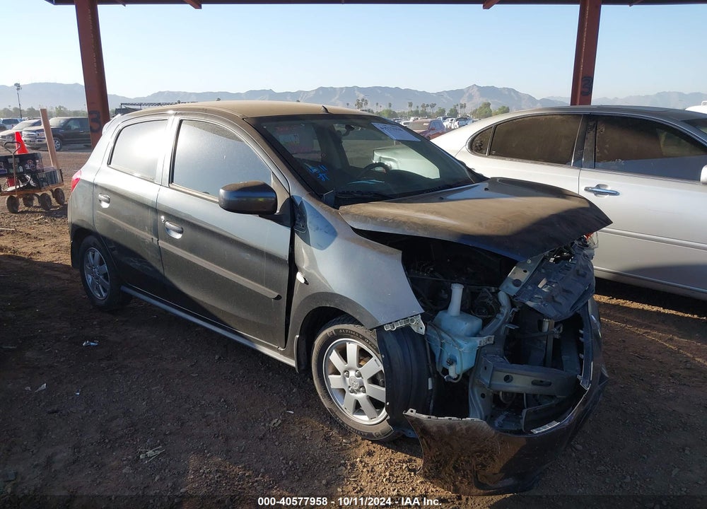 2014 MITSUBISHI MIRAGE ES VIN: ML32A4HJ0EH007293
