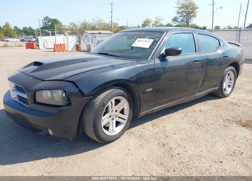 2007 DODGE CHARGER RT VIN: 2B3KA53H27H891257