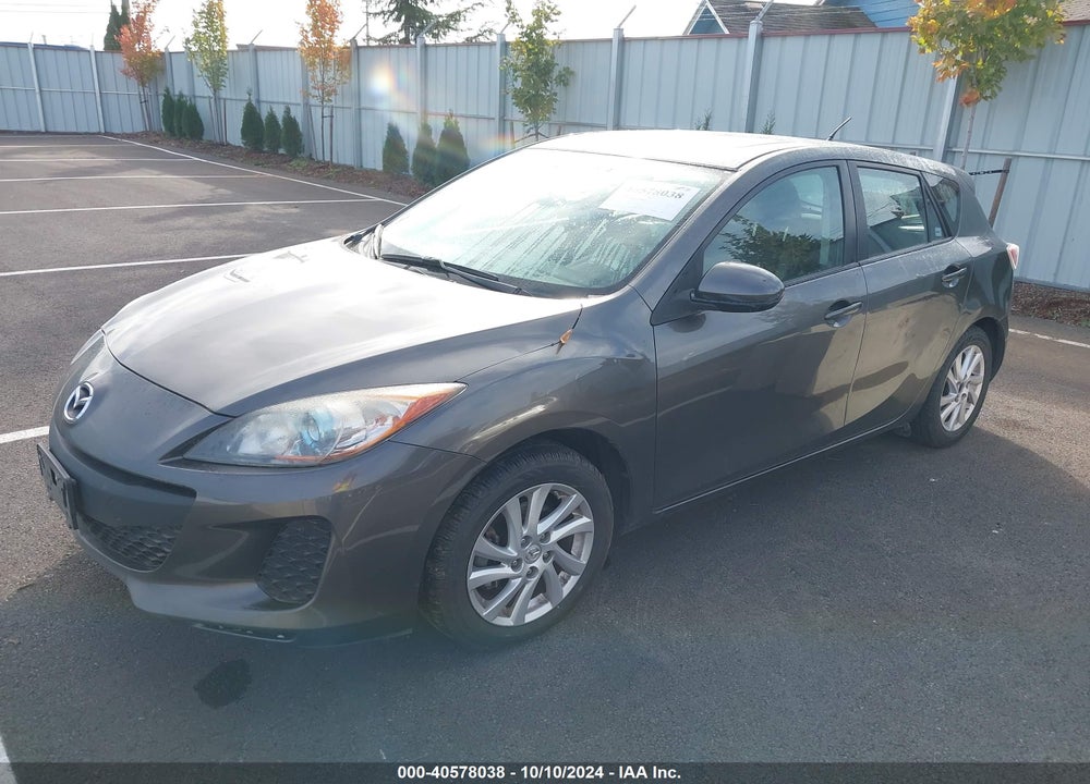 2012 MAZDA 3 I GRAND TOURING VIN: JM1BL1M84C1697547