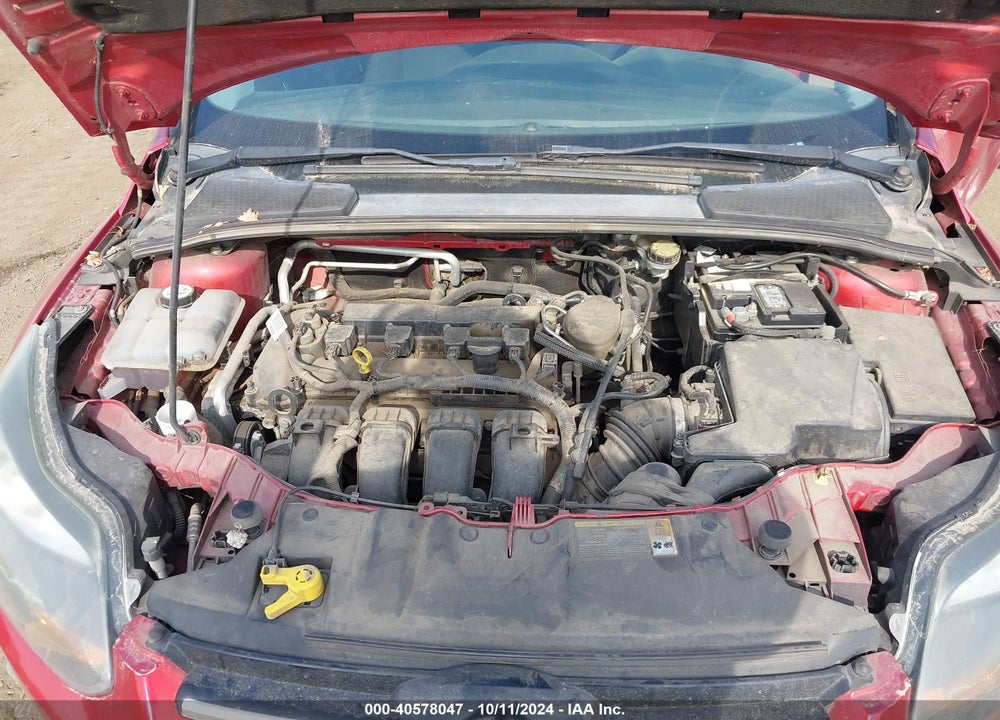 2012 FORD FOCUS TITANIUM VIN: 1FAHP3N22CL347767