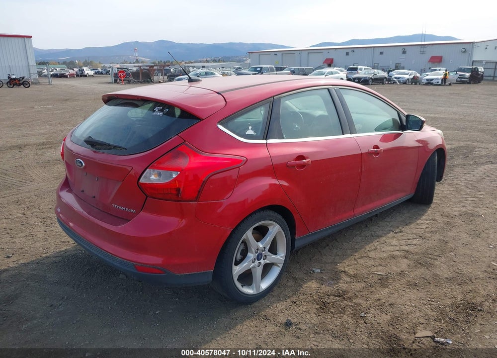 2012 FORD FOCUS TITANIUM VIN: 1FAHP3N22CL347767