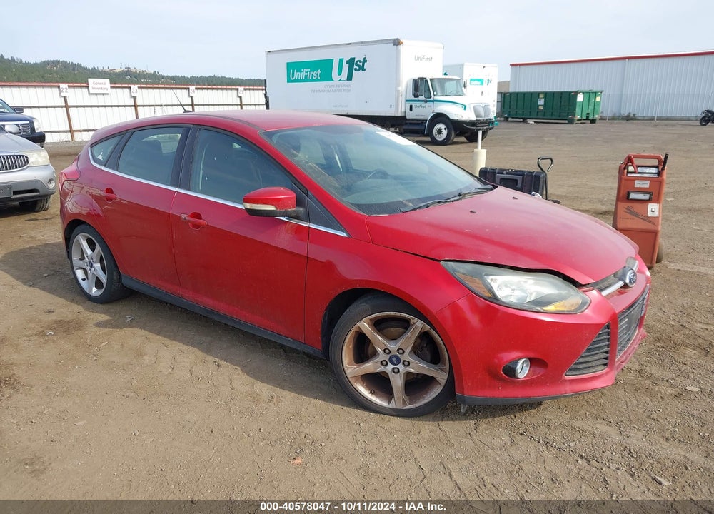 2012 FORD FOCUS TITANIUM VIN: 1FAHP3N22CL347767