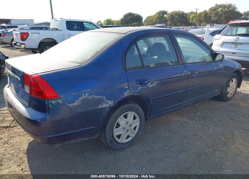 2003 HONDA CIVIC LX VIN: 2HGES15583H622888