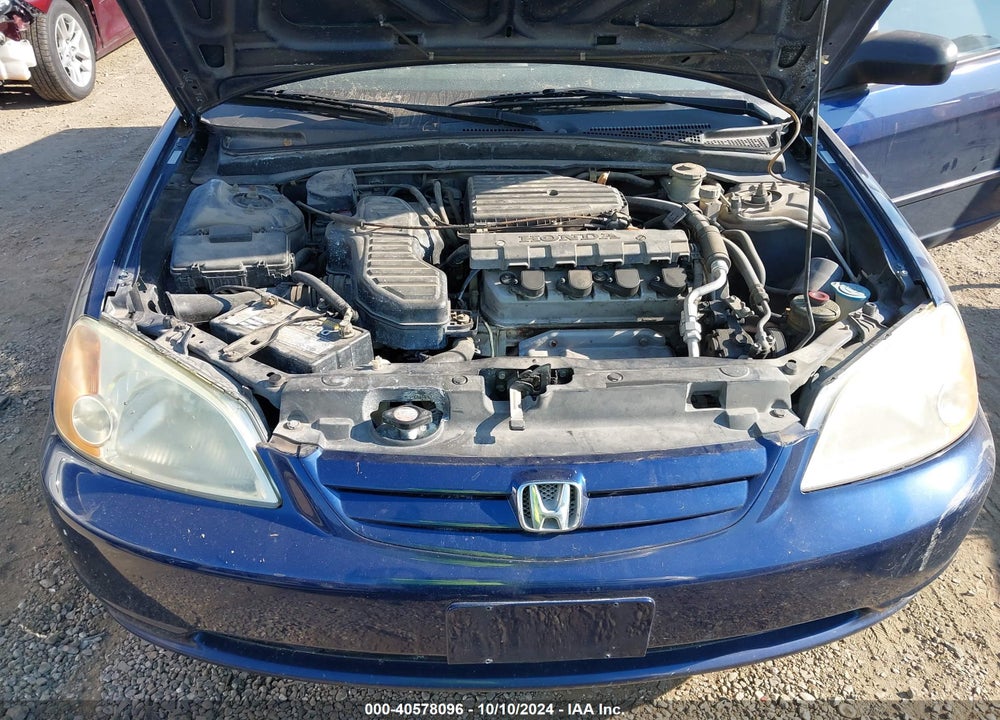 2003 HONDA CIVIC LX VIN: 2HGES15583H622888